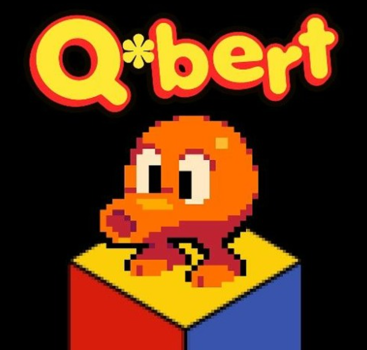 Q*Bert - The Cute Orange Character in the Hit Arcade Video Game! Play Now!